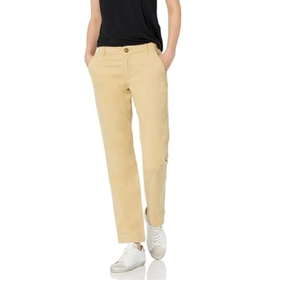 P97 -NWT Amazon Essentials Women's Stretch Twill Chino Pants - Size: 10